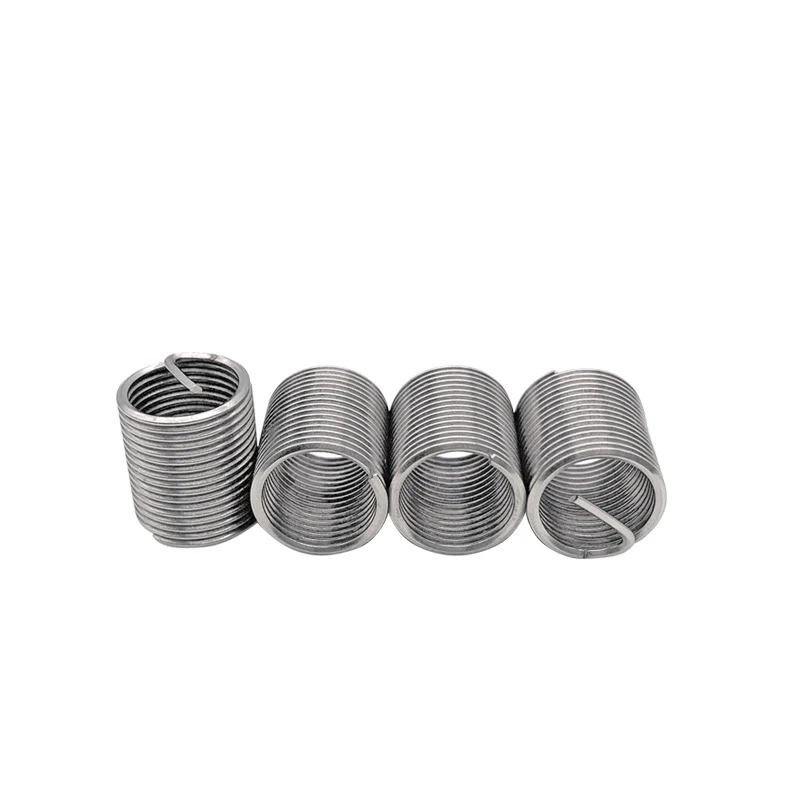 Ochoos 50pcs M121.252D Wire Thread Insert A2 Stainless Steel Wire Screw Sleeve M12 Screw Bushing Helicoil Wire Thread Repair Inserts