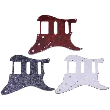 

3Ply SSS PVC Electric Guitar Pickguard for FD All Guitar Protecting Accessories 11 Mounting Screw Holes Pickguard Instrument