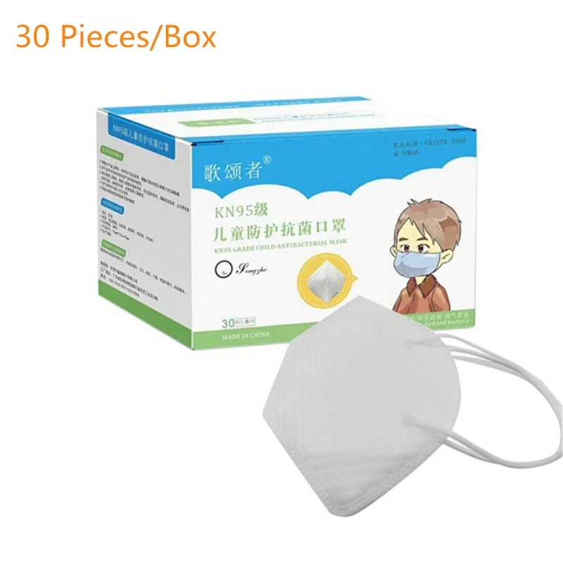 

30 PCS PM2.5 Mouth Face Mask Mouth Mask Anti Haze Dust Washable Reusable Dustproof Mouth-Muffle Mask(for Children)