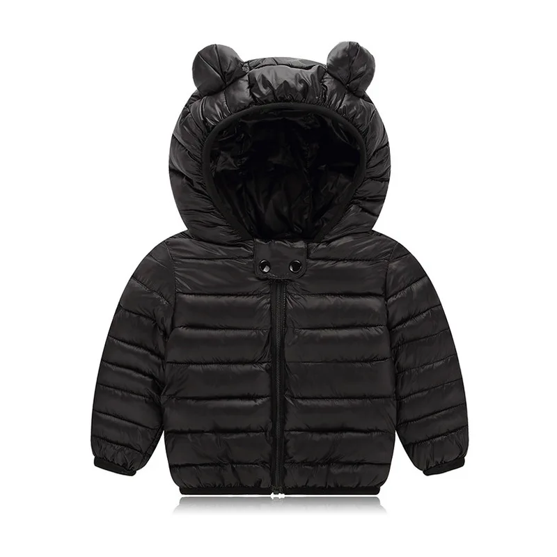 Waiwaibear/новые зимние пальто для малышей пуховое хлопковое пальто, куртка одежда для малышей пуховая куртка с капюшоном для малышей, одежда для мальчиков и девочек