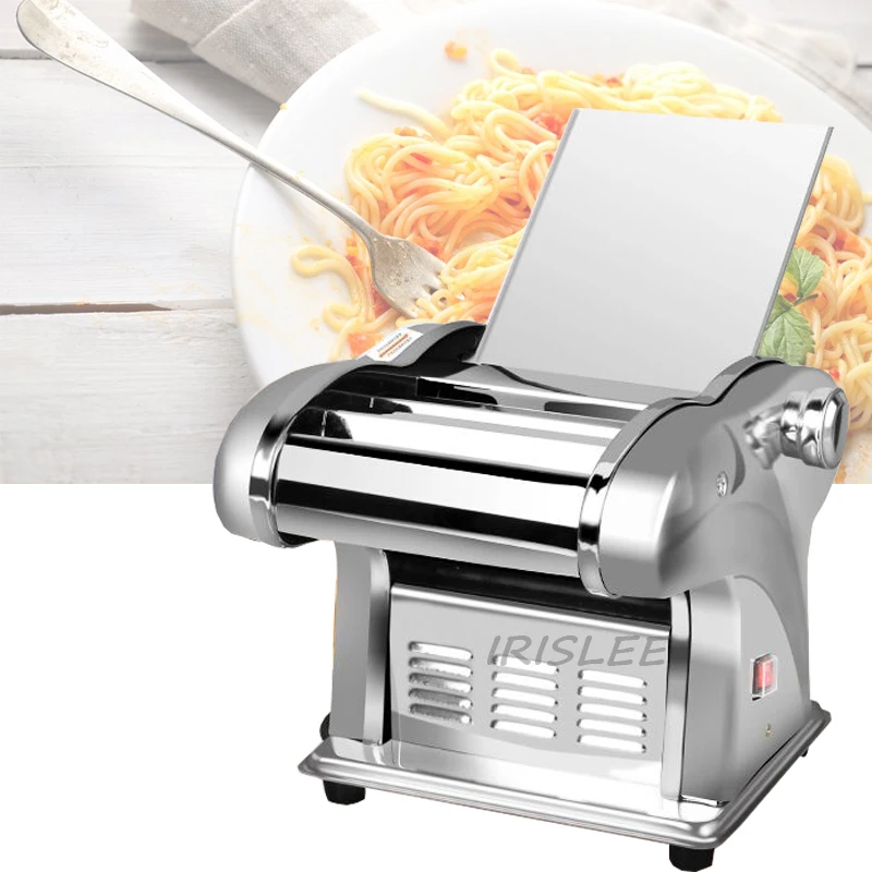 Noodles Machine Cutter Roller with Adjustable Thickness Settings Processing Dough Sheeter