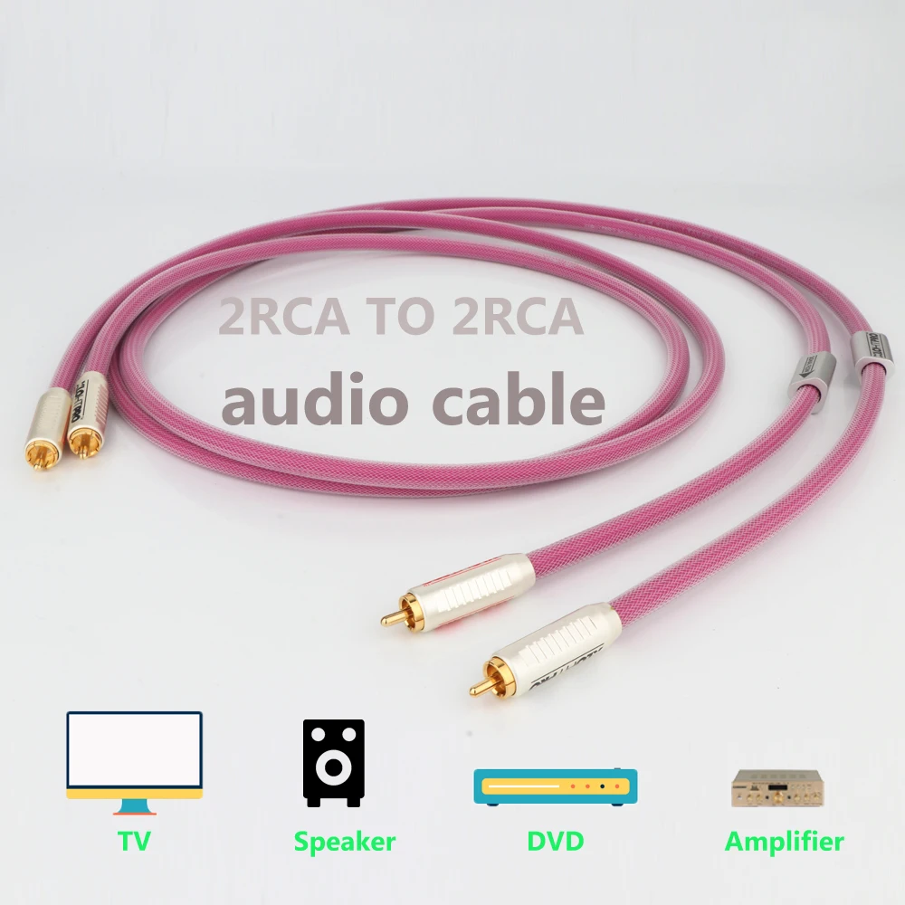 XLOHTP1RCAAudioInterconnectCablewithXLOGoldPlatedRCAPlug