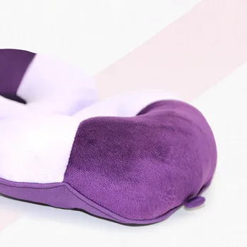 

Contrast Color Home Latex Seat Practical Soft Lift Up Hip Cushion Pillow Folding Back Portable Multifunctional Office
