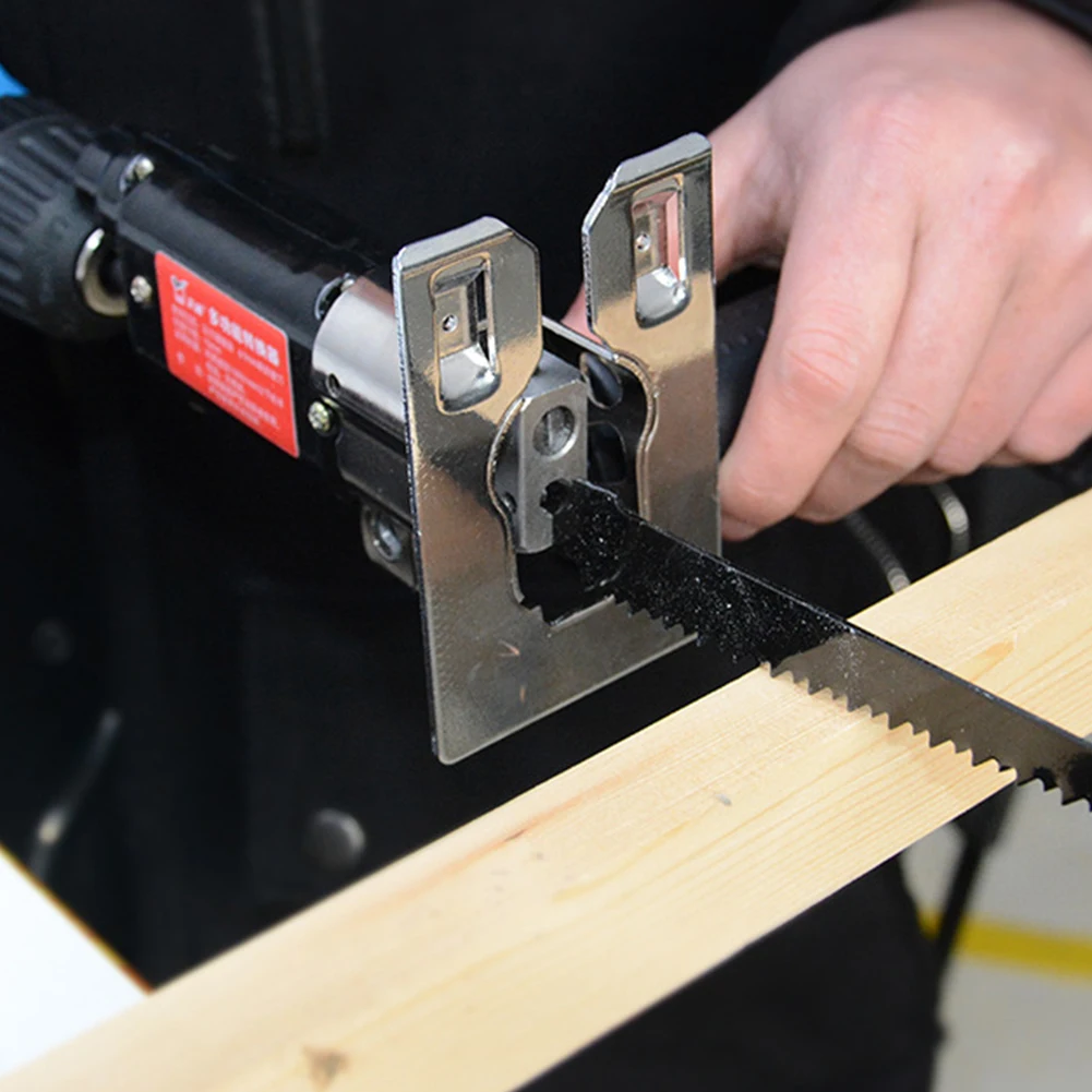 

Attachment Electric For Power Drill Reciprocating Saw Kit Multifunctional Woodworking Chainsaw Accessories Home File Durable