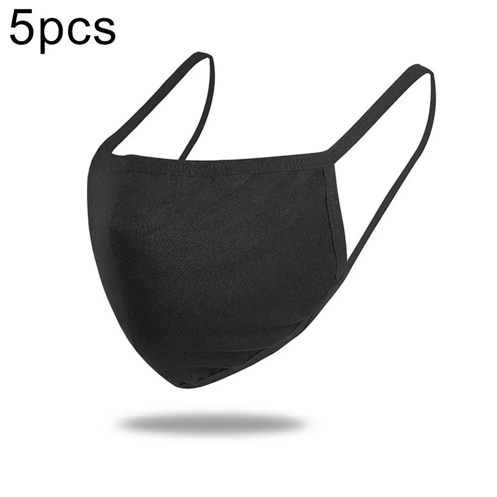 

5Pcs PM2.5 Mask Filter Mask Breathable Cotton Mask Filter PM2.5 Replaceable Anti-Haze Windproof Mouth Masks respirator Mask Hot