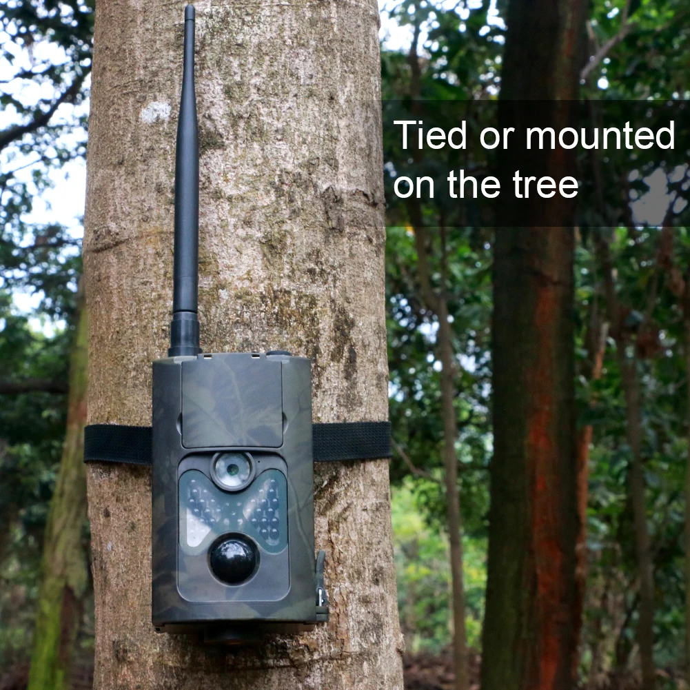 SMTP 2G MMS SMS 16MP Trail Camera сотовая инфракрасная охотничья камера ночного видения HC550M