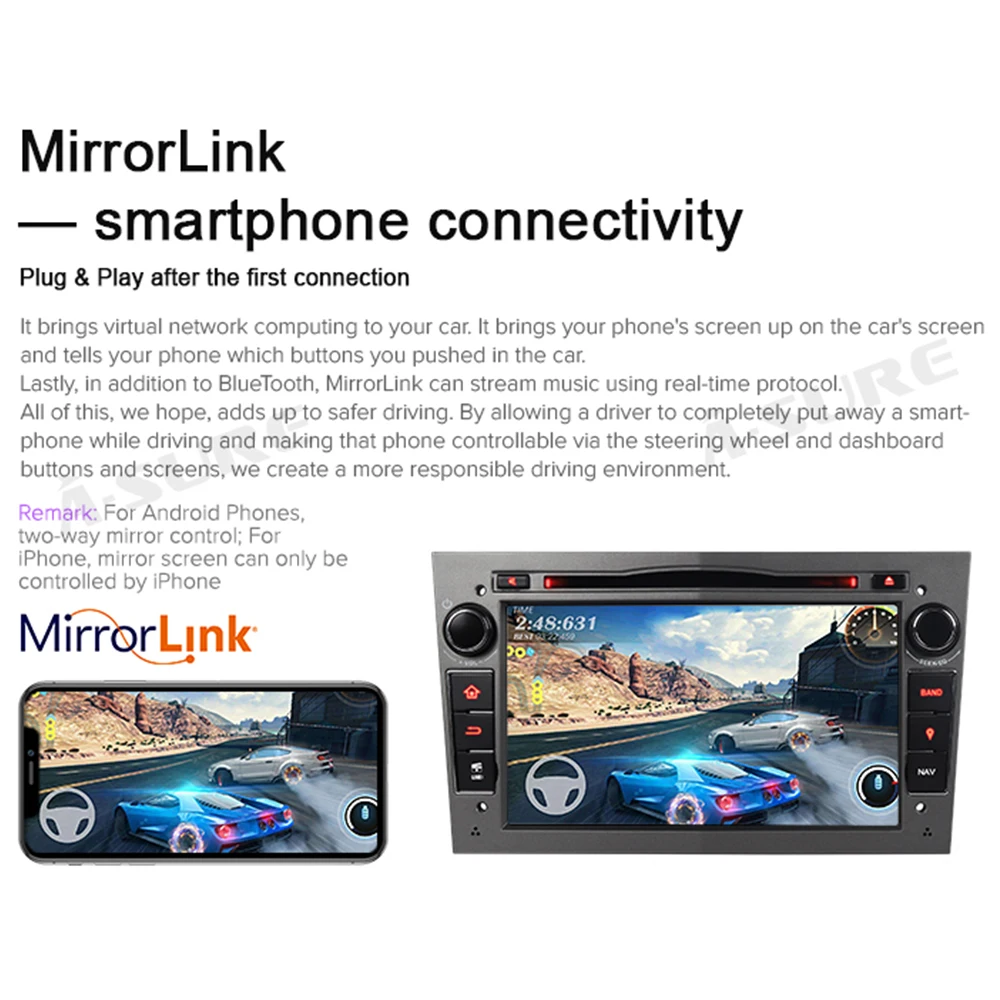 A Sure 32G ROM Android 9 0 автомобильный Радио GPS dvd плеер навигация для Opel Vauxhall Corsa Antara Astra Vectra