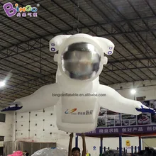 Реклама Кастомизация 2 м надувной астронавт/висячий-dec inflabke астронавт для демонстрации игрушек