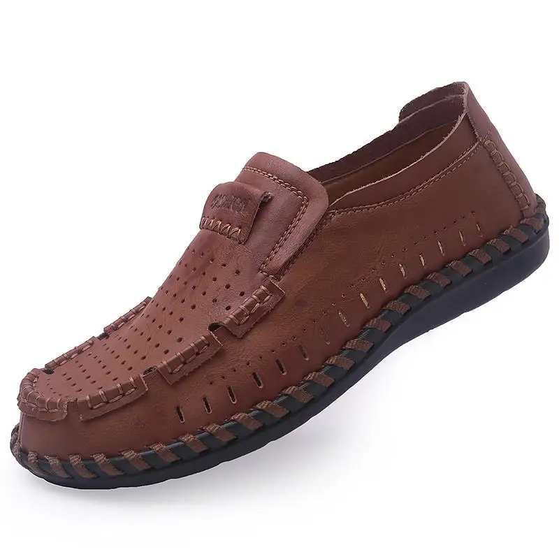 

Breathable Loafers Men Shoes Non-slip Rubber Sole Men Casual Shoes 2019 New Summer Autumn Footwear