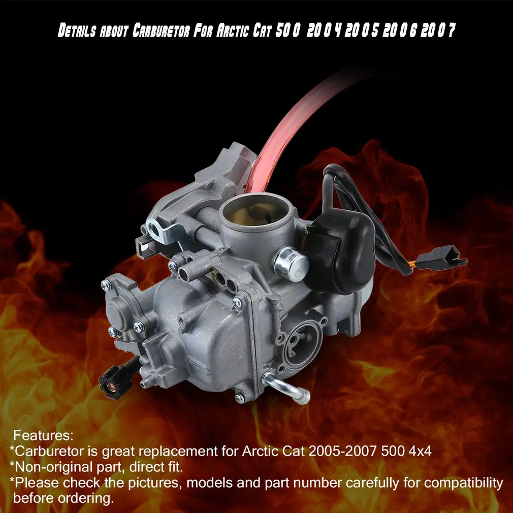 Подробные сведения о Карбюратор ДЛЯ Arctic Cat 500 2004 2005 2006 2007