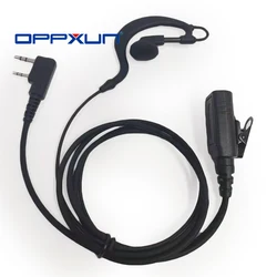 Baofeng – oreillettes de walkie talkie pour Baofeng UV5R KENWOOD HYT, écouteurs à 2 broches, 1m, TC2088 388 27D 