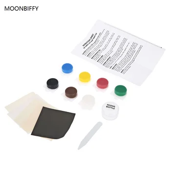 

MOONBIFFY Auto Car Seat Sofa Crack Rip No Heat Liquid Leather Vinyl Repair Kit