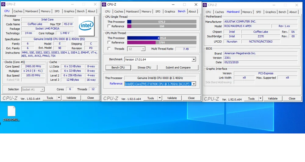 Coffee Lake Refresh Adapter 9TH COFFEE LAKE REFRESH QQLT 0000 2.4G 6C12T BGA TO LGA 1151