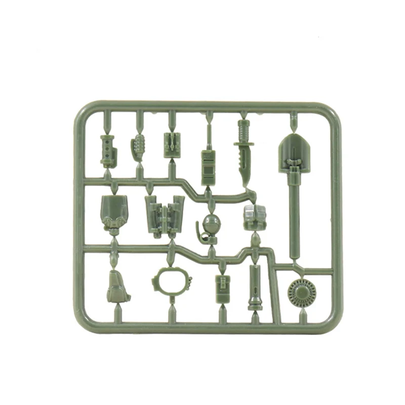Новая распродажа военный WW2 оружие SWAT маленькие части доска для сборки кирпичи