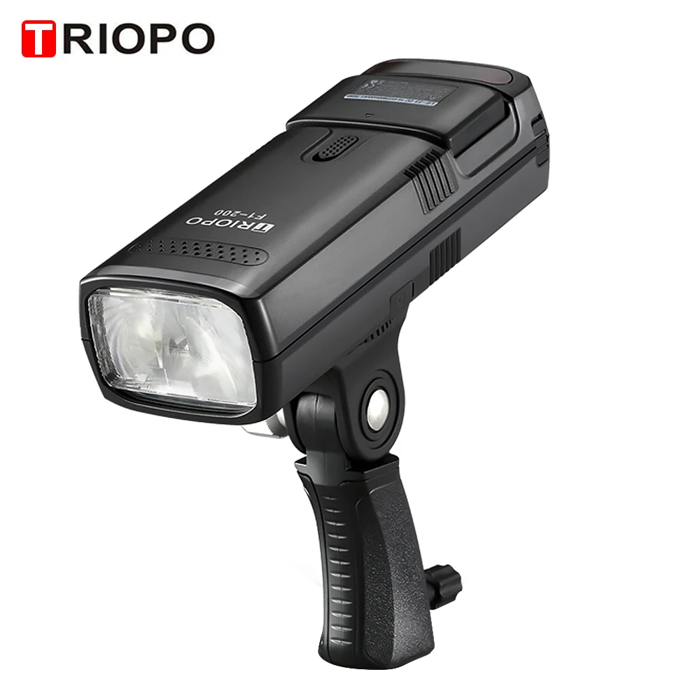 

TRIOPO F1-200 flash speedlite Portable 2.4G Wireless TTL Flash Outdoor Light with Built-in 2900mAh Lithium Battery Compatible