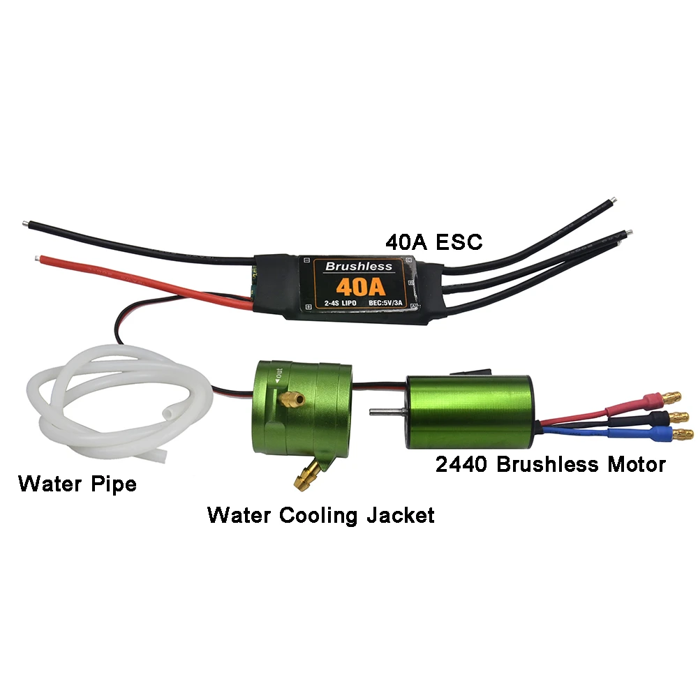 Radio Control & Control Line Water Cooling Motor 40A ESC 2440 KV4500