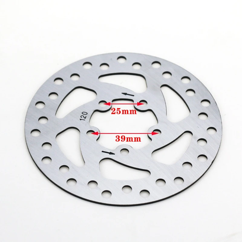 

Brake Disk for Xiaomi Mijia M365 Pro Electric Scooter Grip Brake Pads Enhance Replacement Accessory Braking Disc 5 Hole 120mm