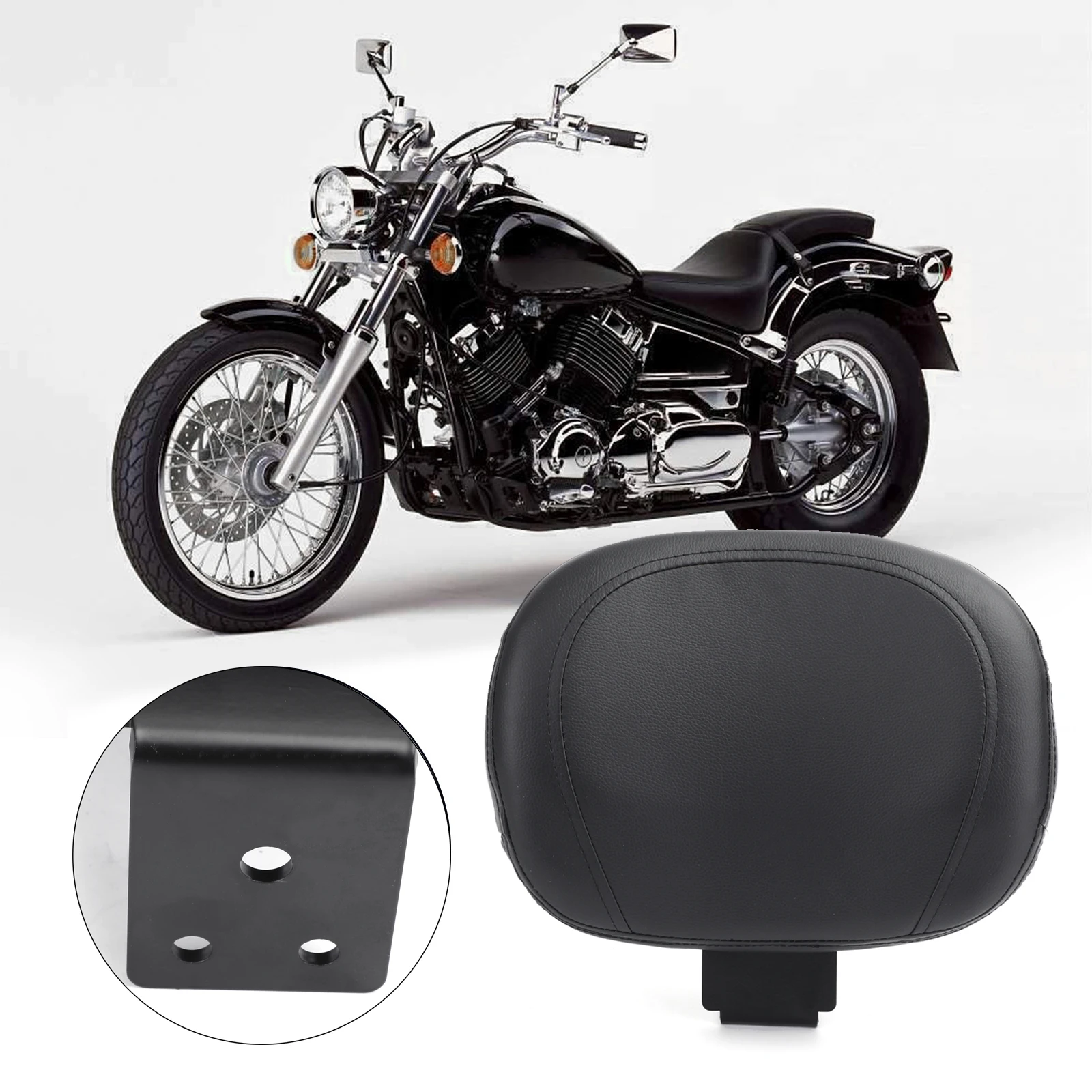 Montañas climáticas Hay una tendencia romano Areyourshop respaldo delantero para conductor de motocicleta Yamaha,  respaldo para moto Yamaha V Star 650 XVS 650 Drag Star 650 XVS 400 1996  1997|Cubiertas y molduras ornamentales| - AliExpress