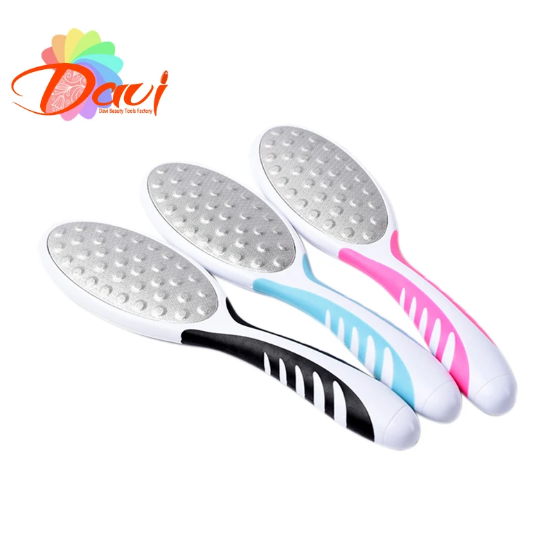 1 шт. пилка для пяток педикюра пластиковая зеркальная ног из нержавеющей стали Рашпиль оптовая продажа|Пилки