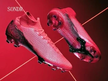 

Soccer Shoes Men New Arrival Factory Price Silp-on Shoes Futsal Soccer Cleats Teenager Ankle High Tops Indoor Training Sneakers