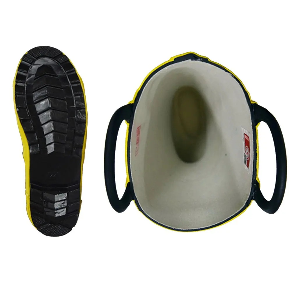 DA-085 High Temperature Resistant Rubber Fire Fighting Safety Boots Heat Proof Shoes High Temperature Work Boots