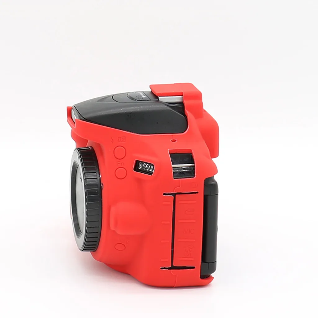 Резиновый чехол силиконовый чехол для Nikon D5500 D5600 защитный чехол для камеры растягивающийся против скобления крышка Y20