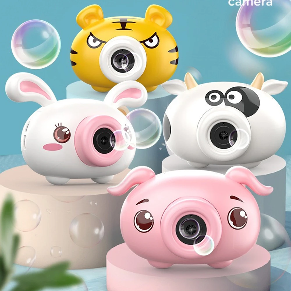Machine A Bulles Geante Appareil Photo Cochon Dessin Anime Pour Bebe Automatique Pour L Exterieur Cadeau Pour Bain Jouets Pour Enfants Articles De Fete Nouvelle Collection Aliexpress