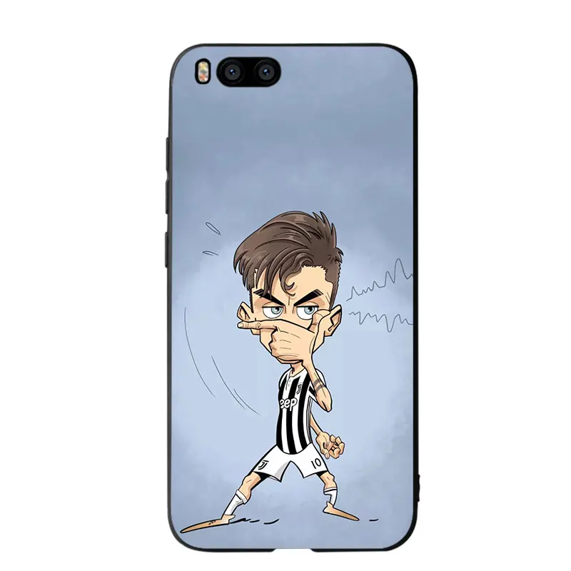 RKQ футбол Месси Mbappe Neymar мягкий чехол для телефона чехол для Xiaomi Redmi A1 A2 4X 5A 5 Plus 8 9 lite Note 4X Note 5A 6 7 Pro Чехол - Цвет: A1466