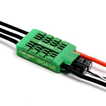 

Flycolor FlyDragon Slim 60A 4-6S ESC BLHeli-32 48 Mhz MCU ARM 32 bit waterproof for Agricultural UAV Plant Protection RC Drone