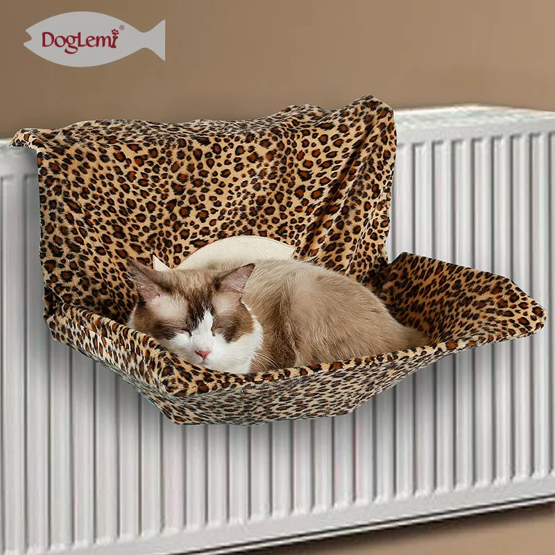 

Dole M New Style Balcony Steel Frame Cat Hammock Cat Litter Pet Cage Fireplace Heating Hanging Bed Kitten Mattress