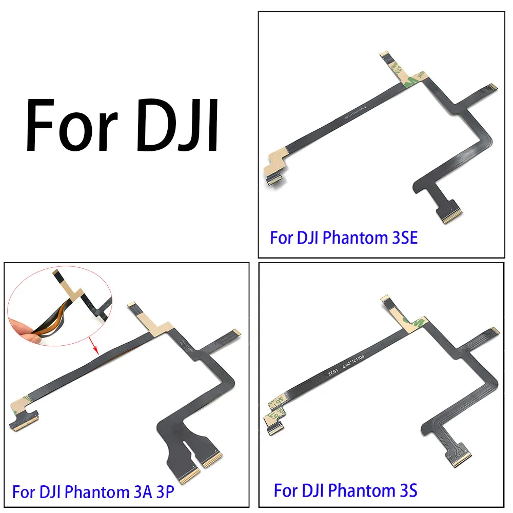 

Brand New Gimbal Repair Parts Ribbon Flat Cable Camera Stabilizer For DJI Phantom 3 Camera Drone 3A 3P 3S SE Repairing