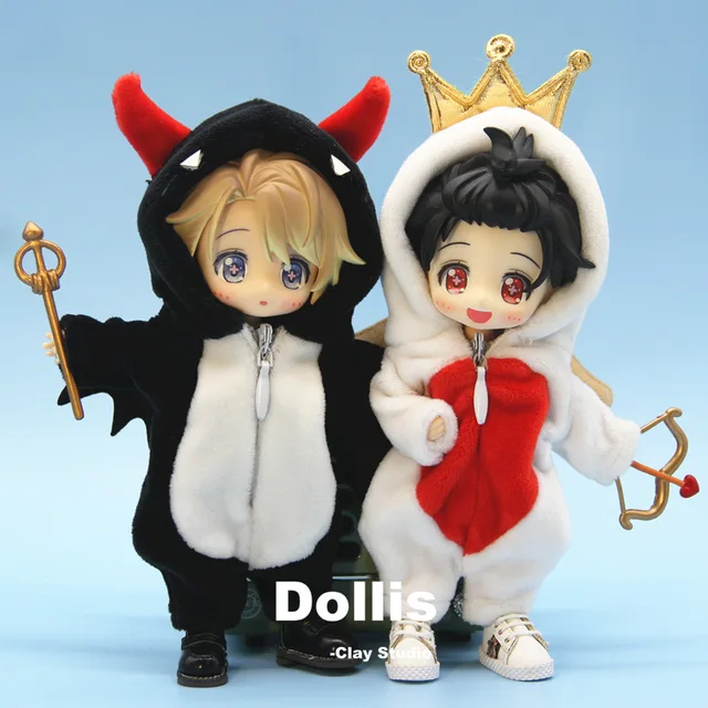 New Cute Dinosaur Animal Monster Unicorn Doll Clothes Accessories Funny Clothing For Ob11,Obitsu 11,Molly, Gsc,1/12 Bjd Doll 2