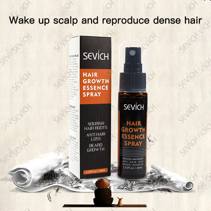 30ML SEVICH Hair Loss Products Spray Natural No Side Effects Faster Regrowth Essence Growth Care | Красота и здоровье
