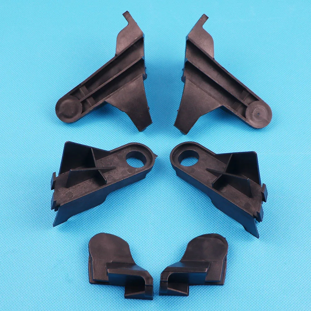 Car Headlight Repair Kit Bracket Repair Parts Paw Black Plastic Feet