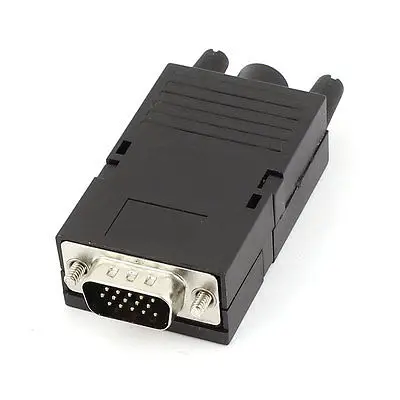 

DB15 D-SUB VGA 15Pin Male Connector Signal Terminal Breakout Board 3 Row