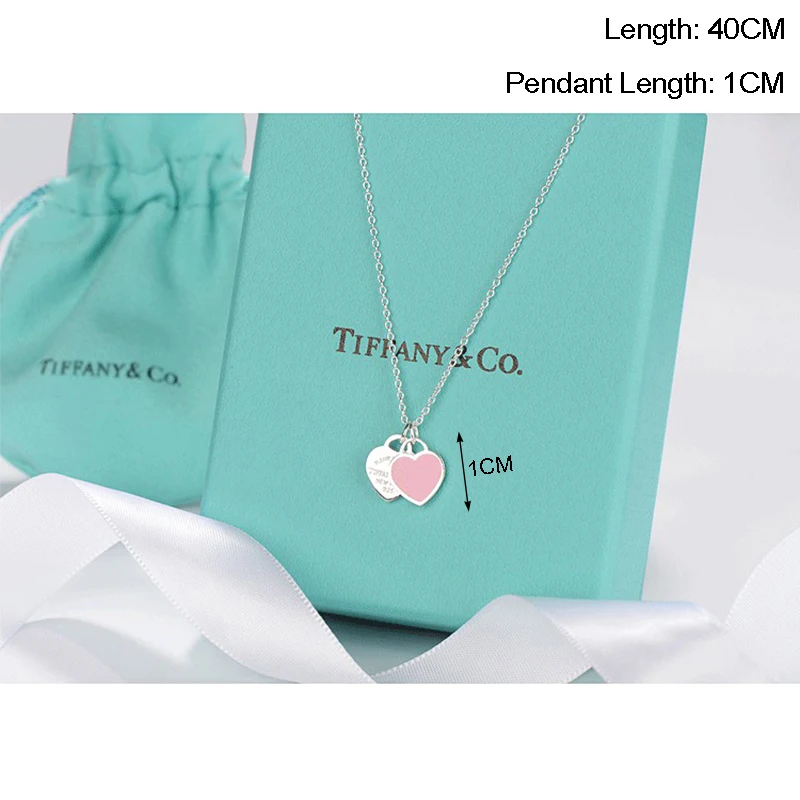 Tiffany Original Enamel Double Love 