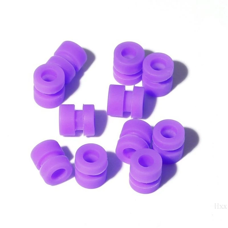 

HBB 20pcs M3 Anti Vibration Rubber Damper Balls for FPV F4 F7 Flight Controller Soft Mount Shock Absorption Balls V2 Upgraded