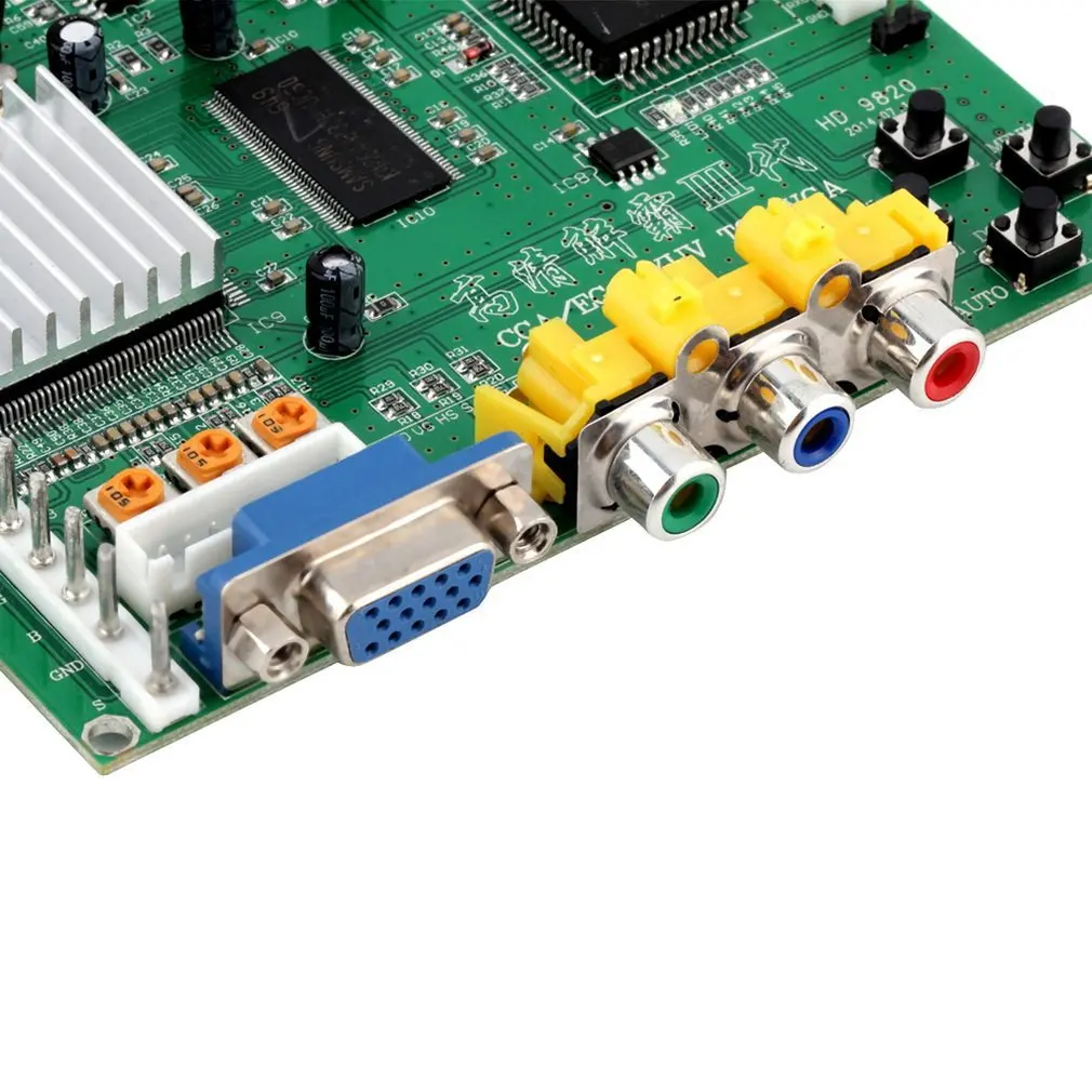 Arcede конвертер игр доска CGA/RGB/YUV/EGA на VGA GBS-8220 HD видео конвертер VGA выход доска