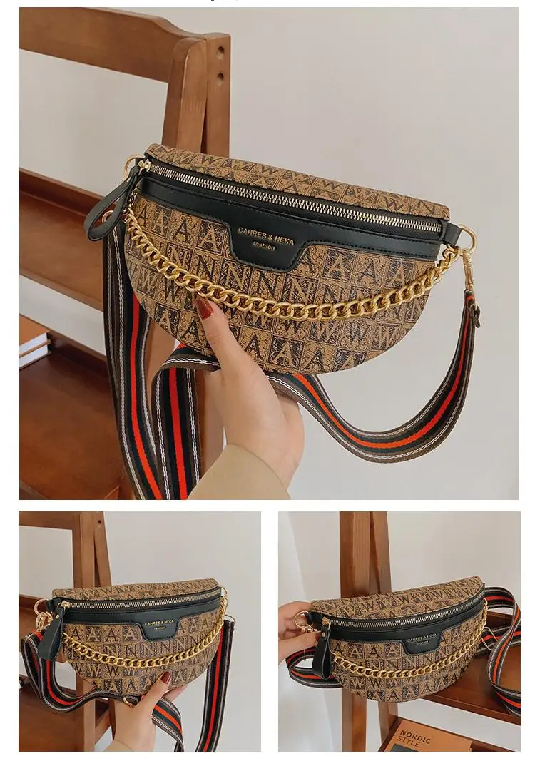 Waist Bags for Women Luxury Designer Brand Handbag Female Shopper Shoulder Purse Belt Banana Wallet Fanny Pack 2022 New Trend Waist Bags for Women Luxury Designer Brand Handbag Female Shopper Shoulder Purse Belt Banana Wallet Fanny Pack 2022 New Trend