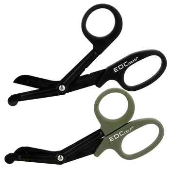 

NICEYARD For Outdoor Paramedic Bandage EMT EDC Scissors Gear Tactical Rescue Scissor Trauma Gauze Emergency First Aid Shear