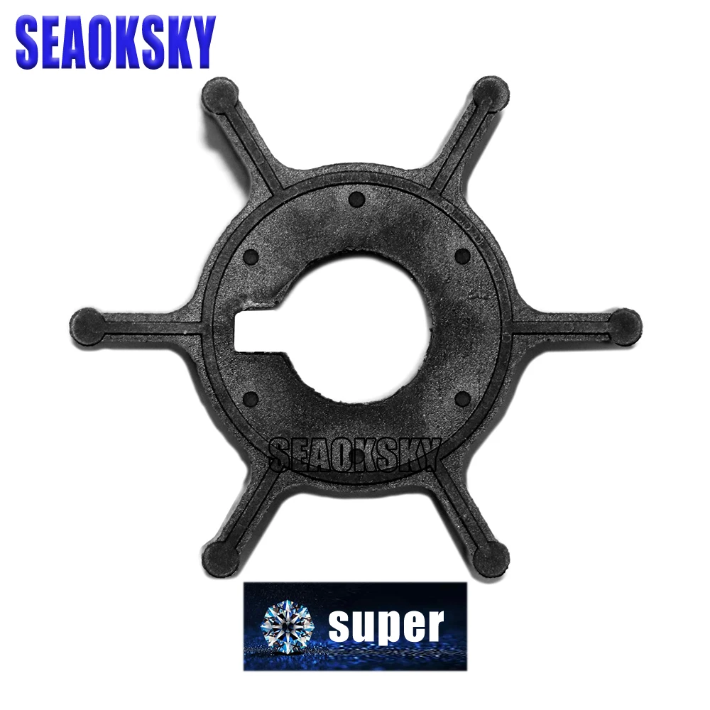 

Water Pump Impeller for Yamaha 4HP 5HP 6HP Outboard Motor 6E0-44352 6E0-44352-00-00 6E0-44352-003 6E0-44352-00 18-3073