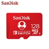 SanDisk 256GB carte MicroSD Nintendo Switch autorisé Mario thème 128G TF carte mémoire haute vitesse pour carte d'extension de jeu ► Photo 2/6