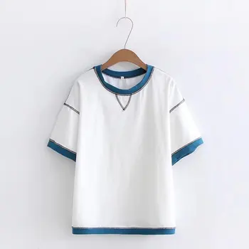 

2019 new T Shirt women Cotton O neck Short sleeve Fashion Tshirts Casual T-shirt