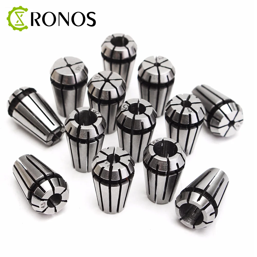 13pcs/lot Er11 Collet Chuck Cnc Spindle Er11 Collet Lathe Tool Holder