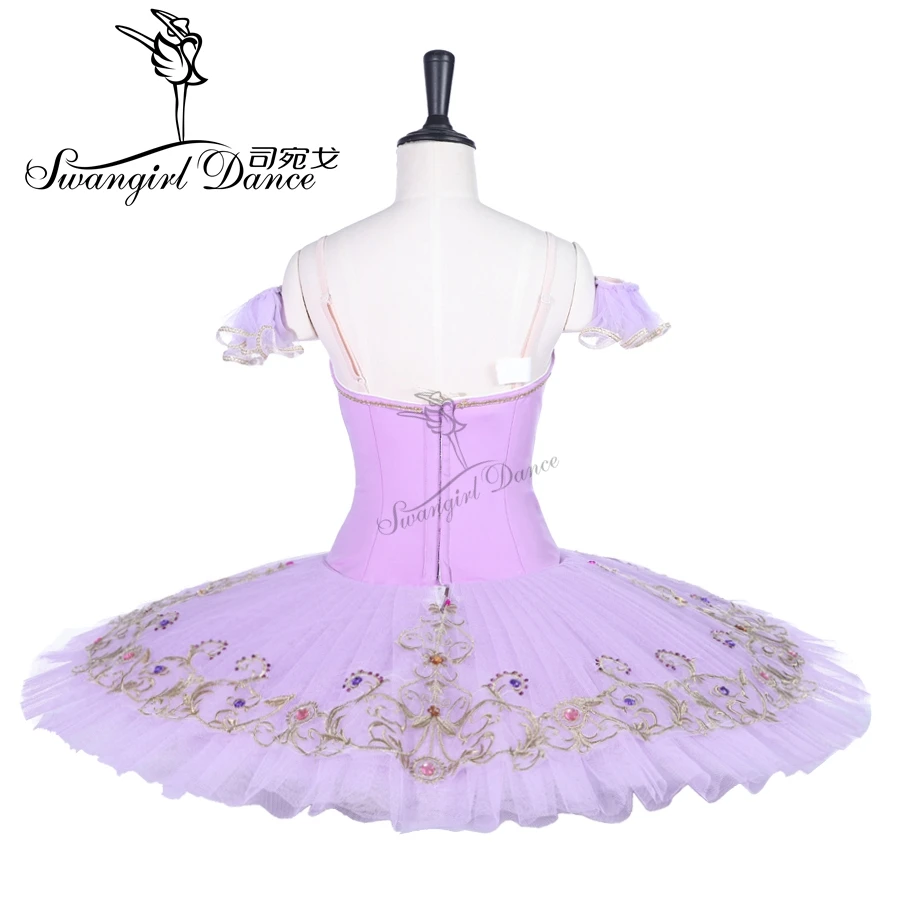 women lilac fairy professional ballet tutu ballerina pancake platter classical performance ballet stage costume tutu BT9288