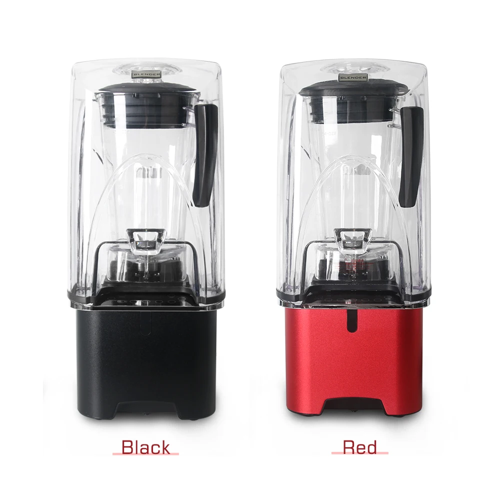 Commercial 2L Smoothie Blender 2200W Professional Power Blender Mixer Fruit Juicer Cocktail Bar Food Processor With Mixing Stick