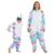 Аниме Косплей Единорог Пижамы для Подростков Единорог Kigurumi Мальчики Пижамы Рождество Семья Пижамы Наборы Для Девочек Пижамы Единорог Pjs