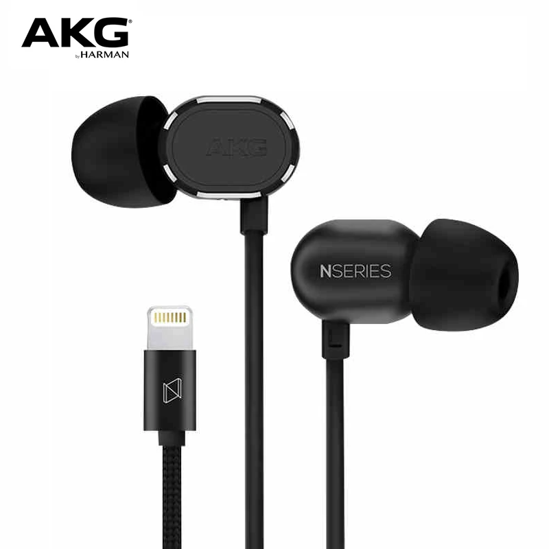 Оригинальные наушники-вкладыши AKG N20LT проводные наушники с микрофоном и