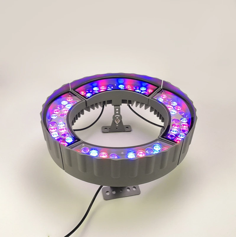 

Outdoor Landscaping Lights Tree Light Park Lighting Lamp Waterproof Tree Holding Lamp Colorful Ring Road Lighting DC24V 72W