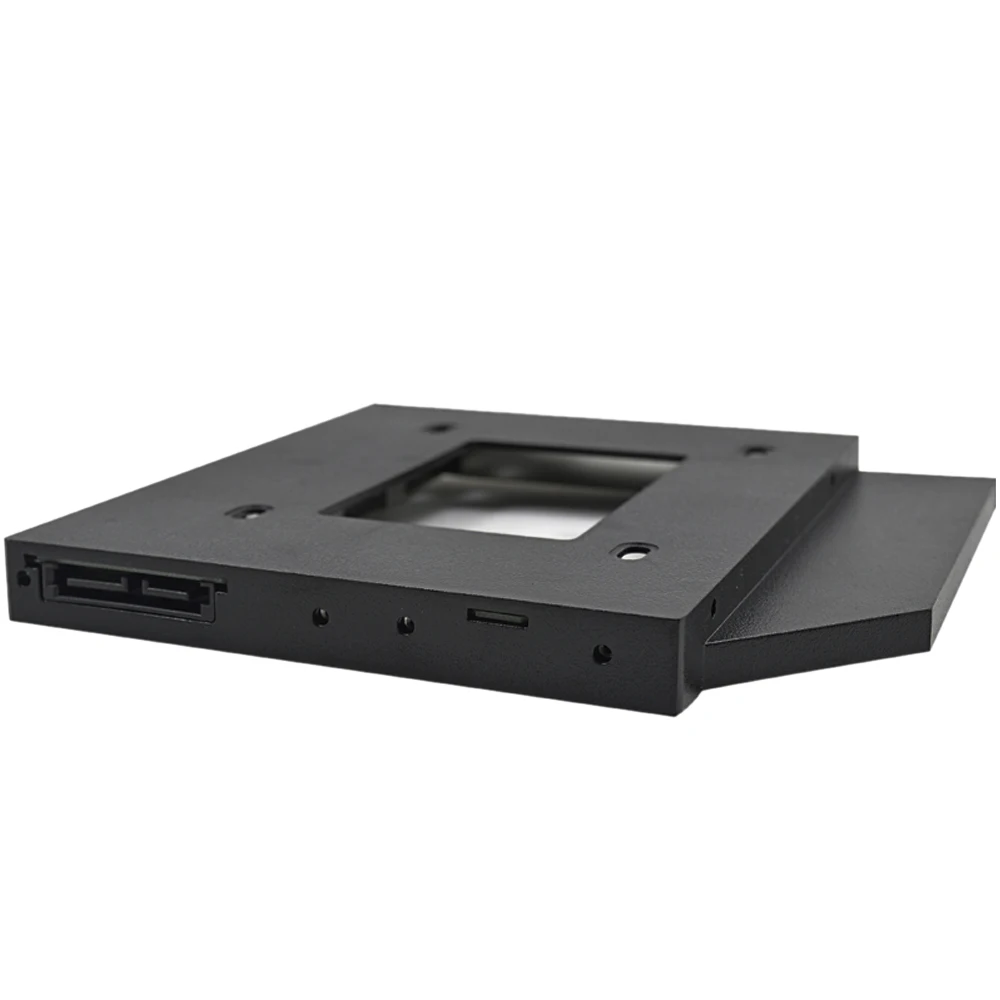 Aluminum HDD Caddy 9.5 12.7mm SATA 3.0 Optibay 2.5"2TB SSD Hard Drive Case Enclosure For Laptop CD DVD ROM TISHRIC external hard drive case ssd enclosure external hard drive box hard disk case hard drive enclosure hdd case enclosure